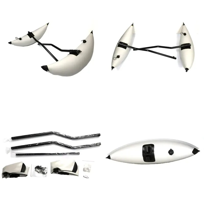 Fishing Kayak Sit In - Flutuador Inflável Leve para Caiaque Rotomoldado/Inflável