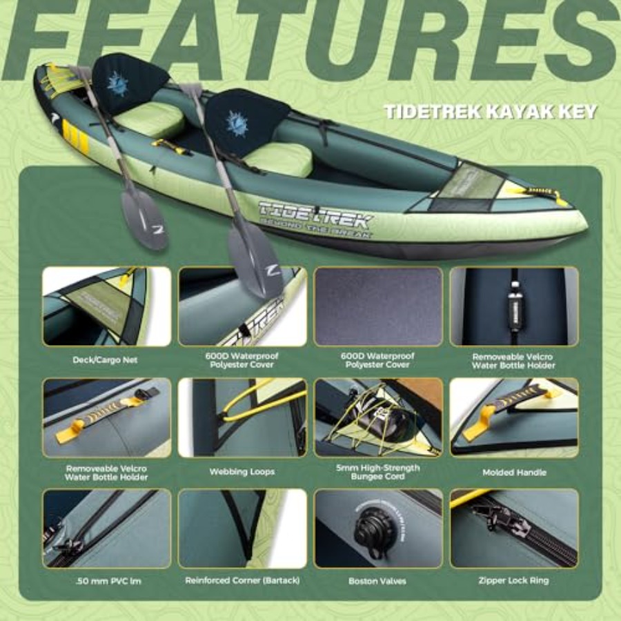 Caiaque inflável para passeios - Fishing Kayak Seat avaliação e preço